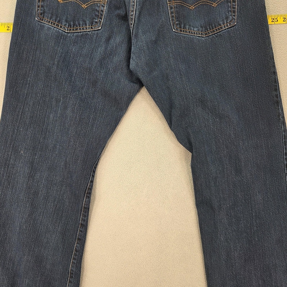 American Eagle Outfitters Bootcut Jeans Mens 34x32 Blue Med Wash Denim - Picture 14 of 16